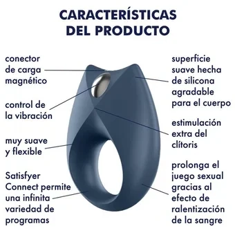 Anillo Vibrador Para El Pene Satisfyer Royal One Ring