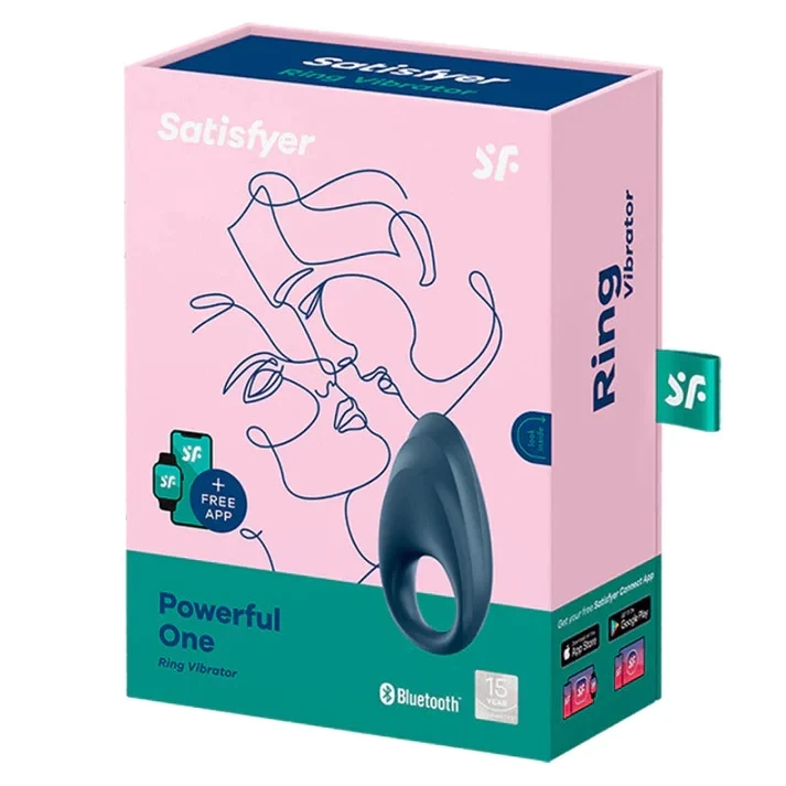 Anillo Vibrador Para El Pene Satisfyer Powerful One Ring con App