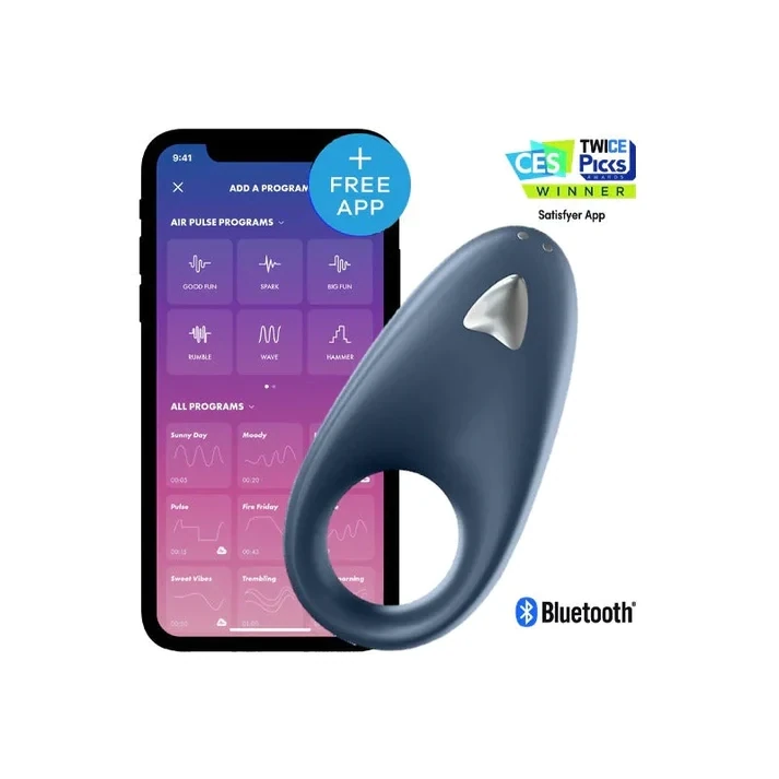 Anillo Vibrador Para El Pene Satisfyer Powerful One Ring con App
