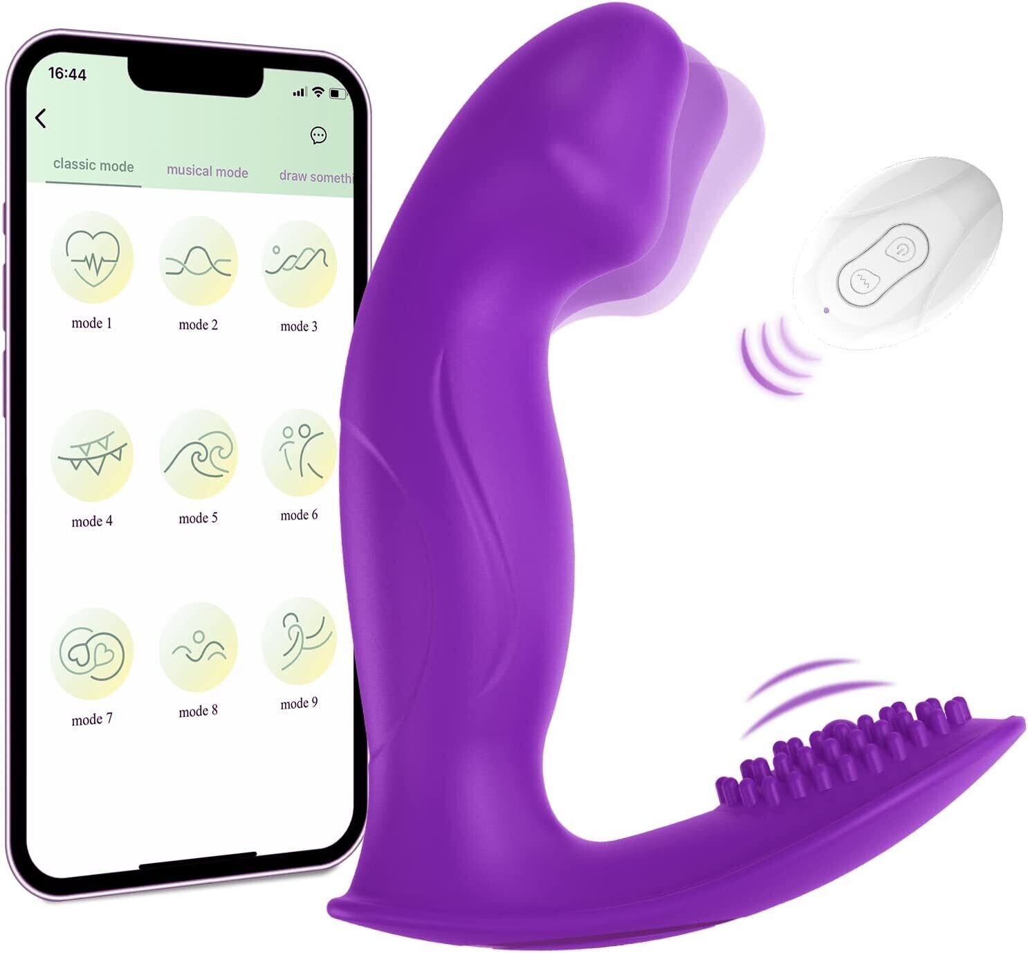 Panty dildo con movimiento Y App
