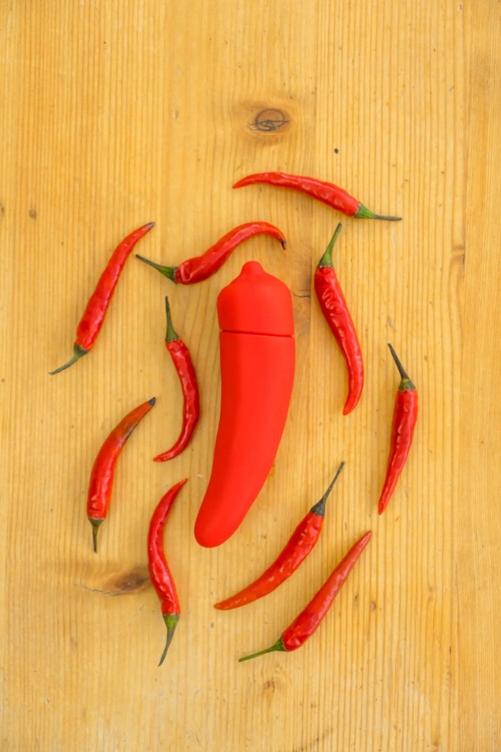 ​VIBRADOR BALA DE CHILE- Recargable