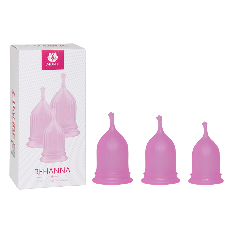 Juego de copas menstruales