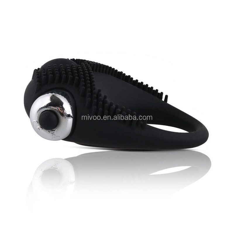 Anillo vibrador texturizado para pene