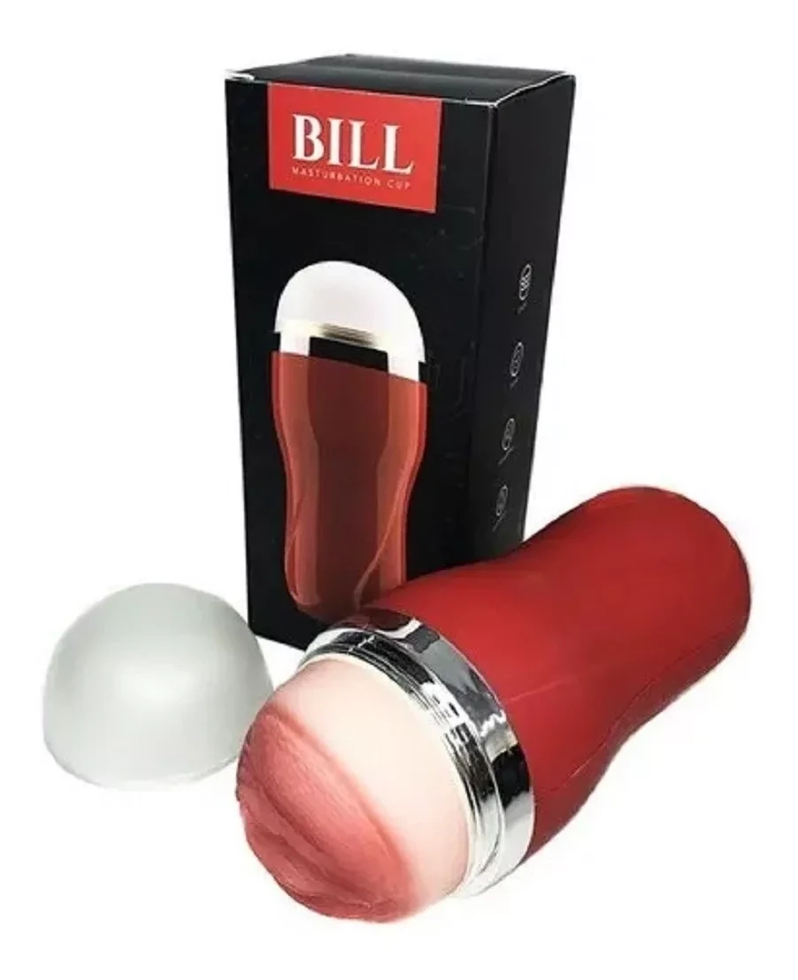 Masturbador BILL labios rojos