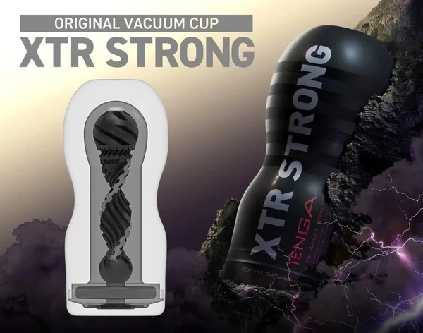 TENGA Masturbador de Vacio Extra Fuerte
