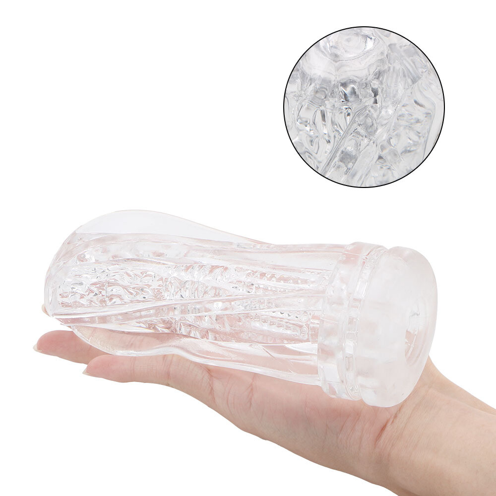 Masturbador transparente