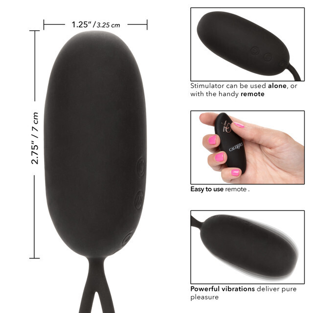 Huevo Recargable Remoto de Silicona
