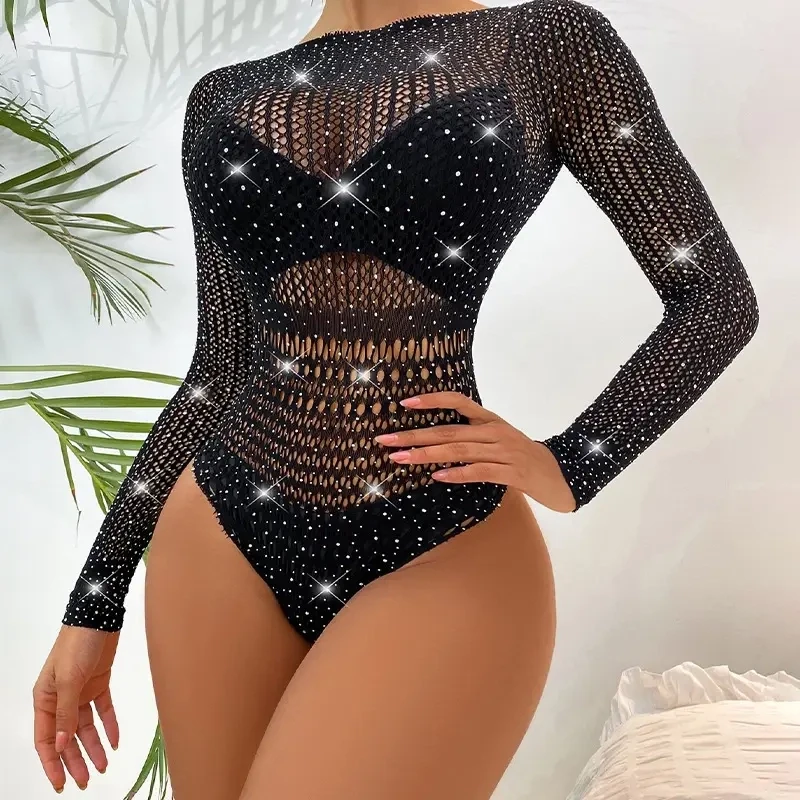 Sexy Body Stocking con Brillantes