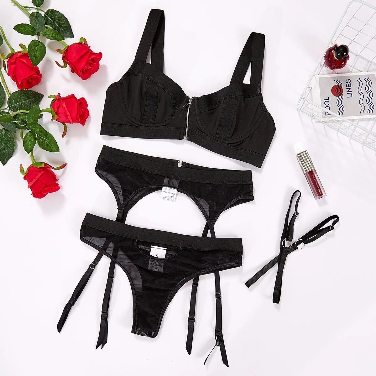 Trajecito Sexy 3Pcs con Push-Up