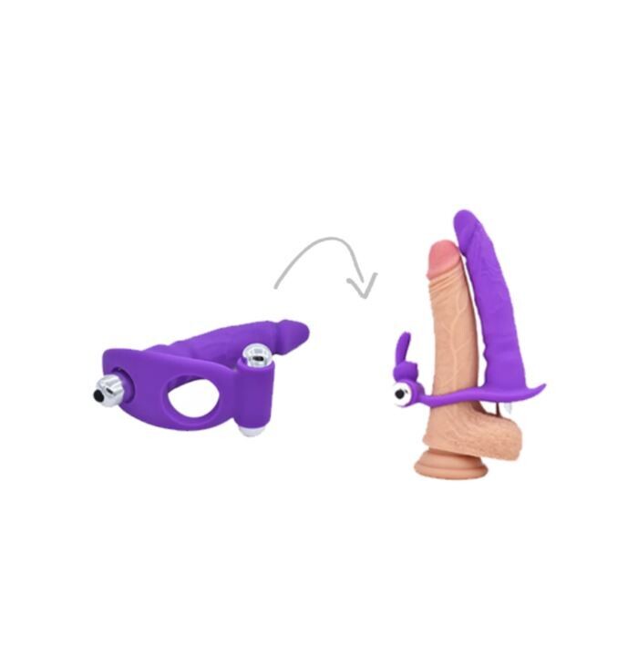 EXTENCIÓN PARA DOBLE PENETRACIÓN MORADO