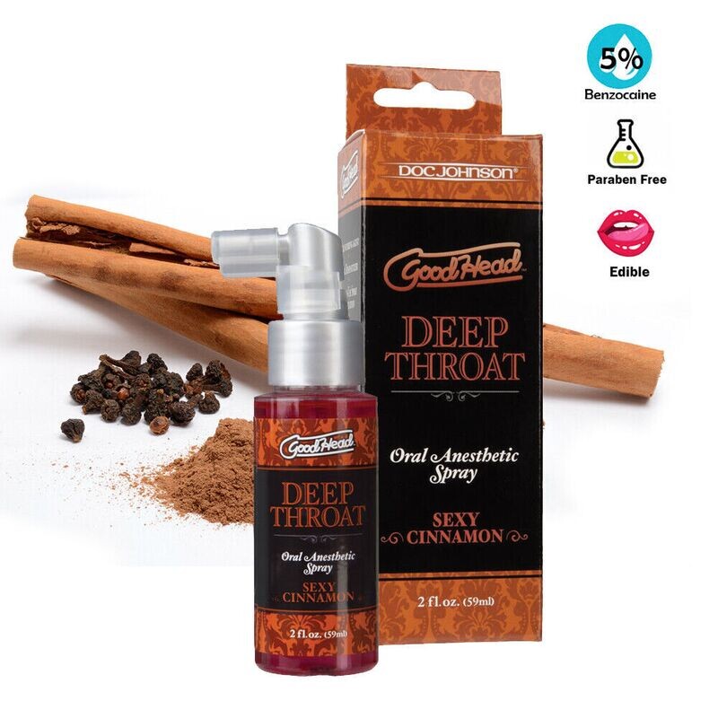 Garganta Profunda Spray Sexy Canela