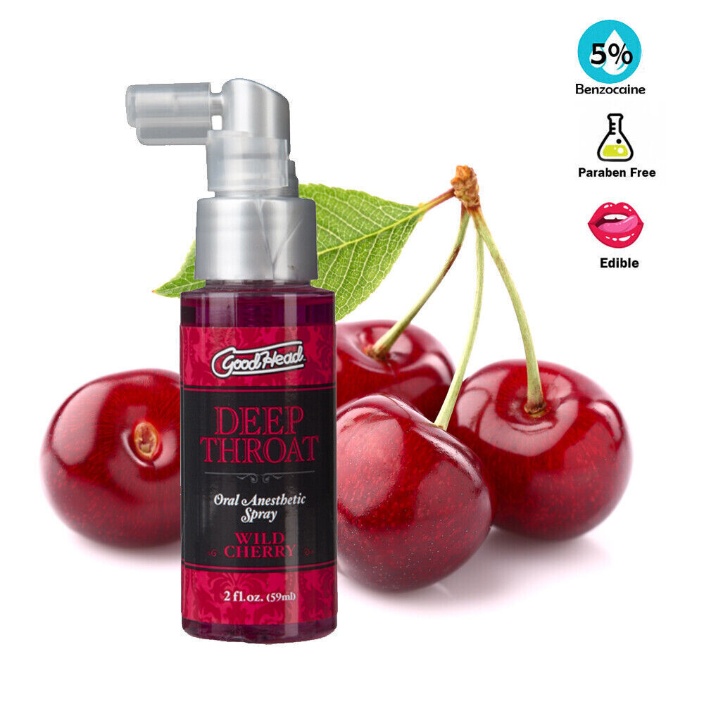 GARGANTA PROFUNDA SPRAY-WILD CHERRY