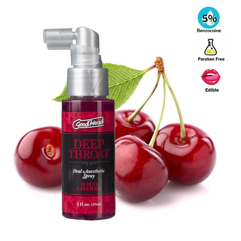 GARGANTA PROFUNDA SPRAY-WILD CHERRY