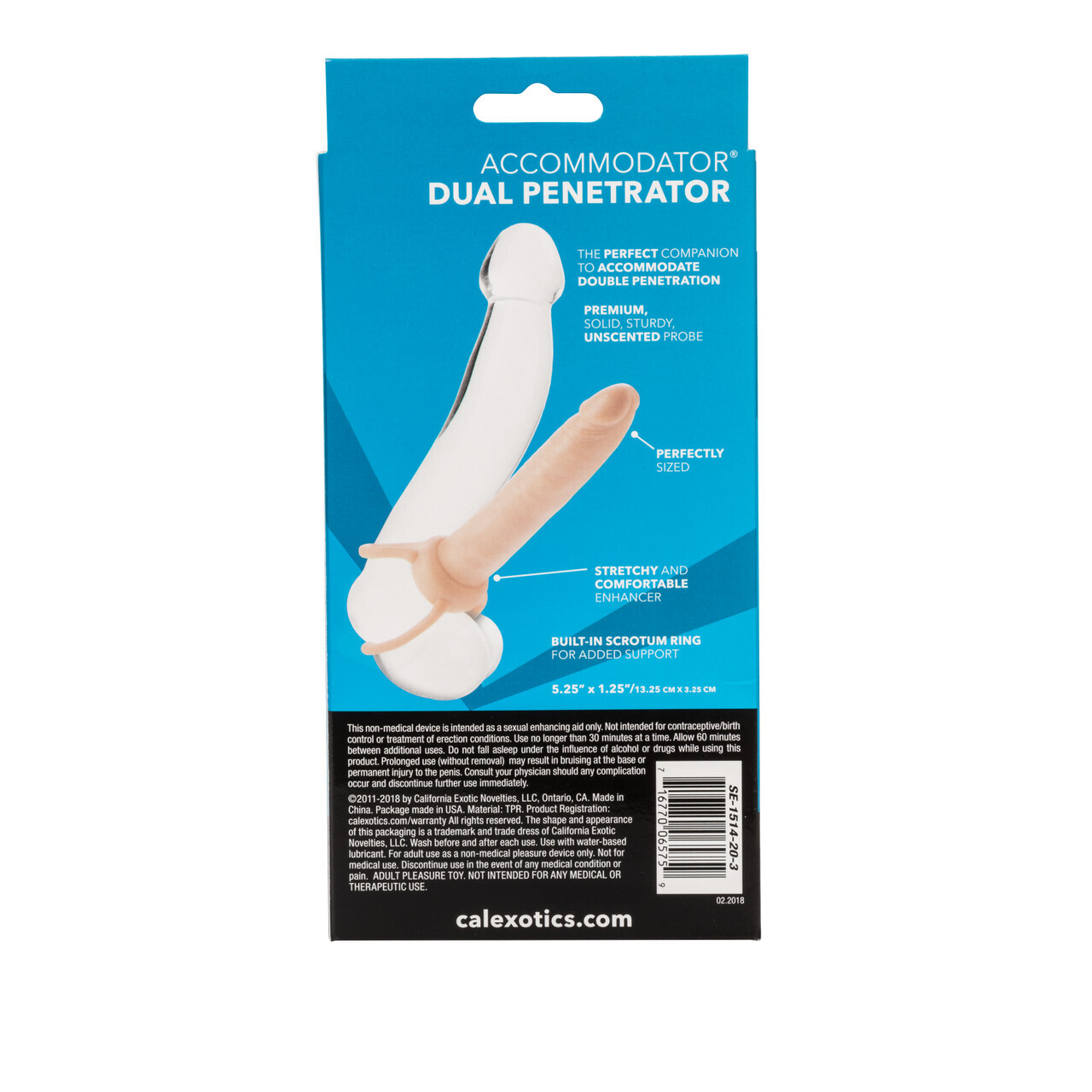 Funda  Doble Penetracion Calexotics® Ivory