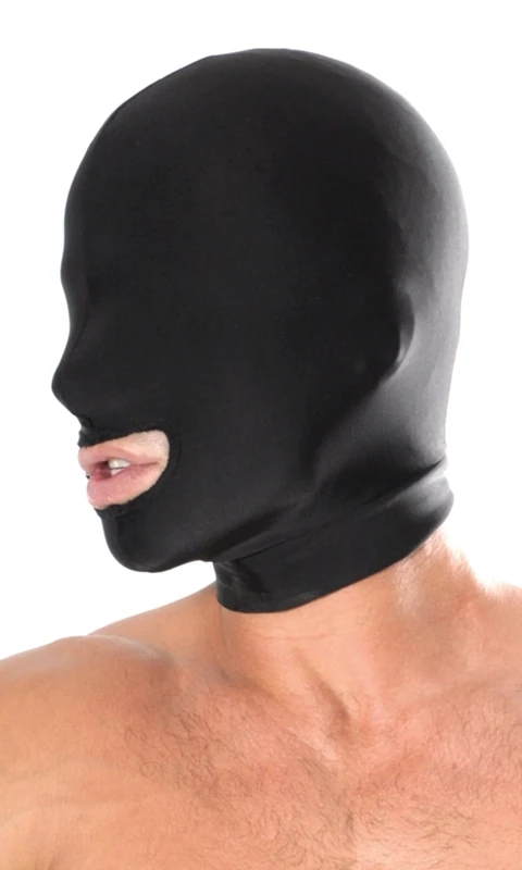 Capucha Boca Abierta de Spandex