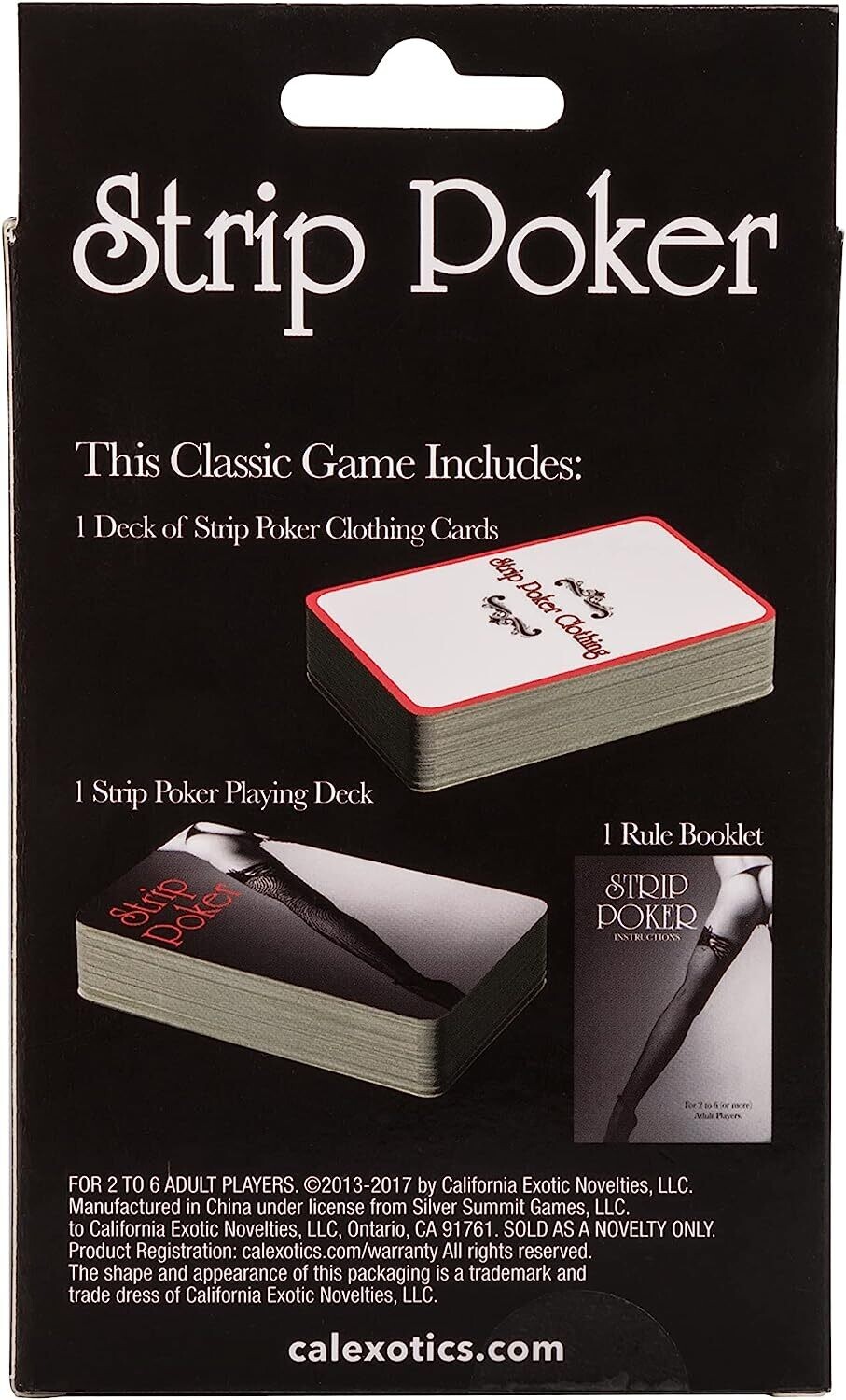 Juego De Cartas De Poker al Desnudo