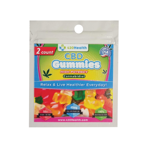 Gomitas CBD High Potency Cannabidiol 2 Unidades