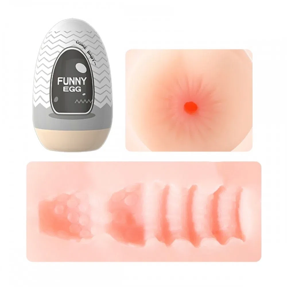 ​FUNNY EGG - Huevo Masturbador Unidad