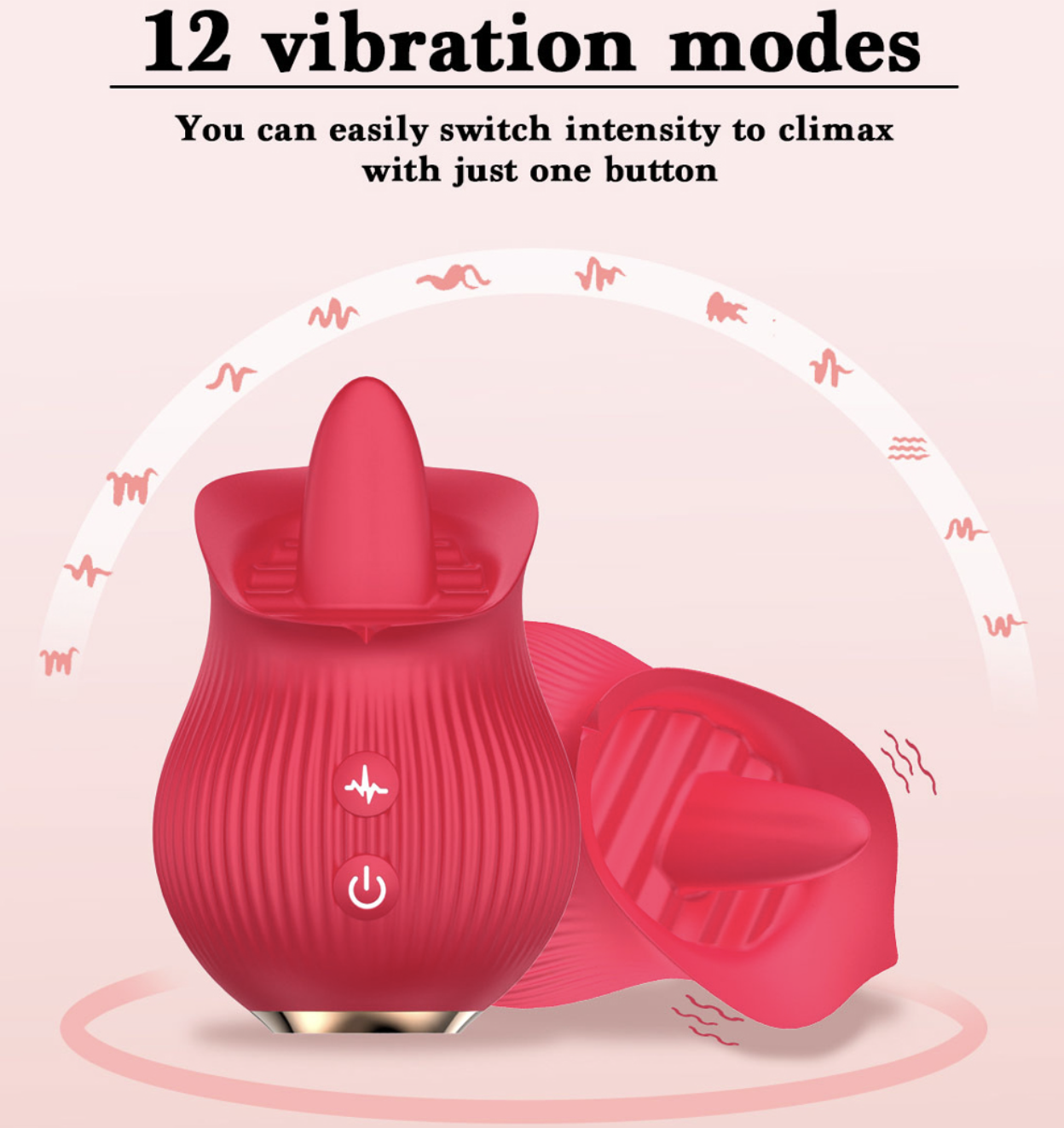 Vibrador Rosita con Lengua