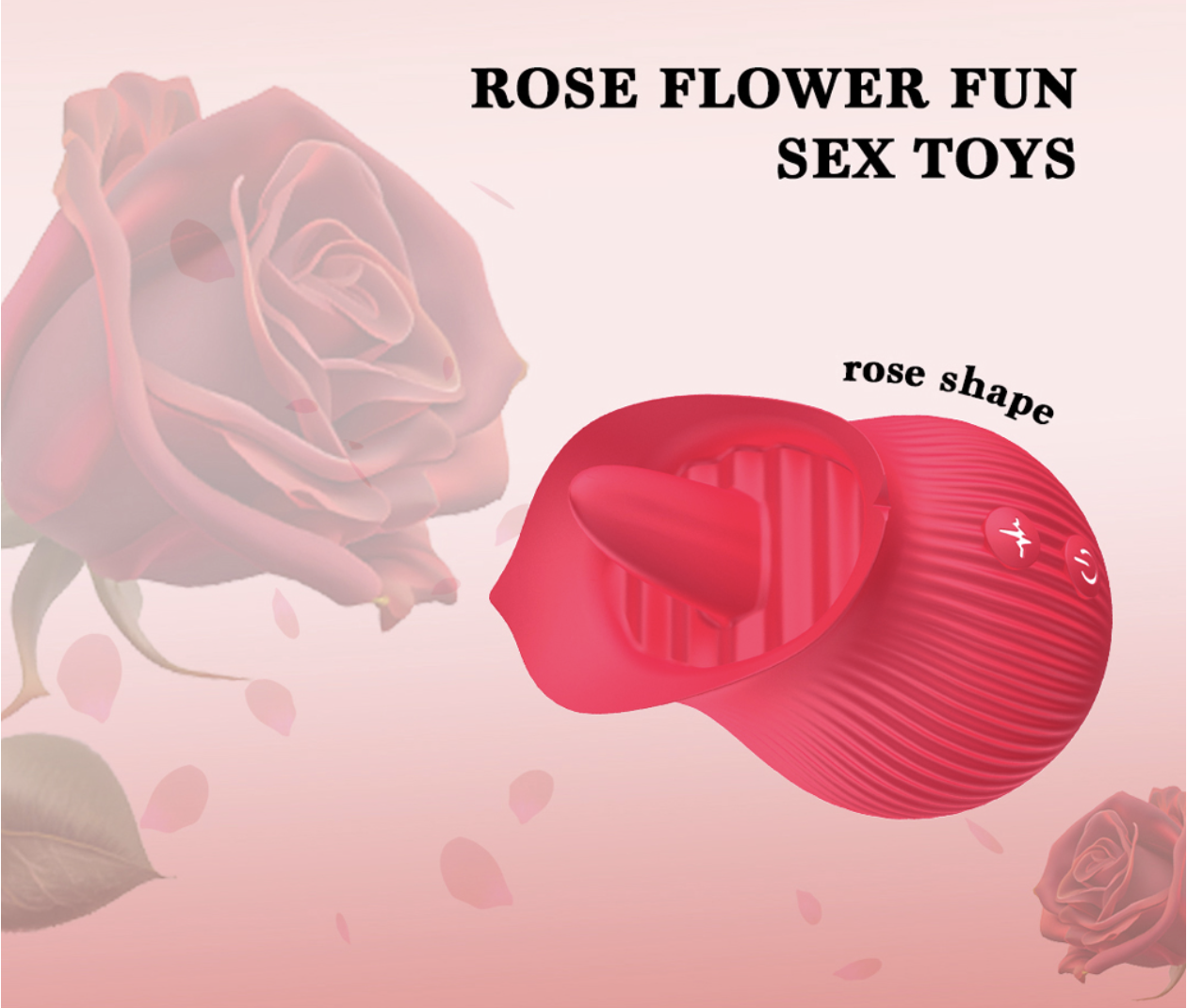 Vibrador Rosita con Lengua