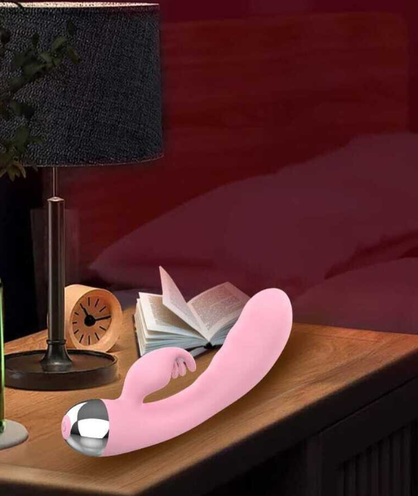 Vibrador estimulador de Clítoris  Y Punto G curvo