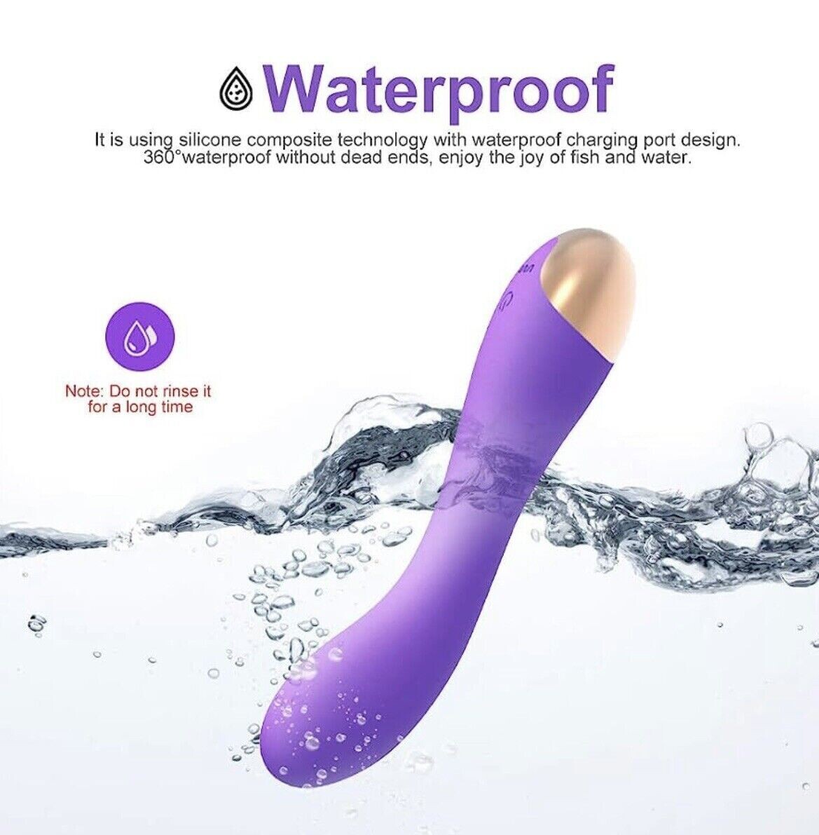 Vibrador Liso Multiples Velocidades