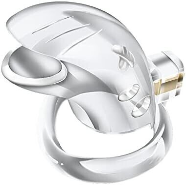 Jaula de Castidad 3 Anillos Acrílica