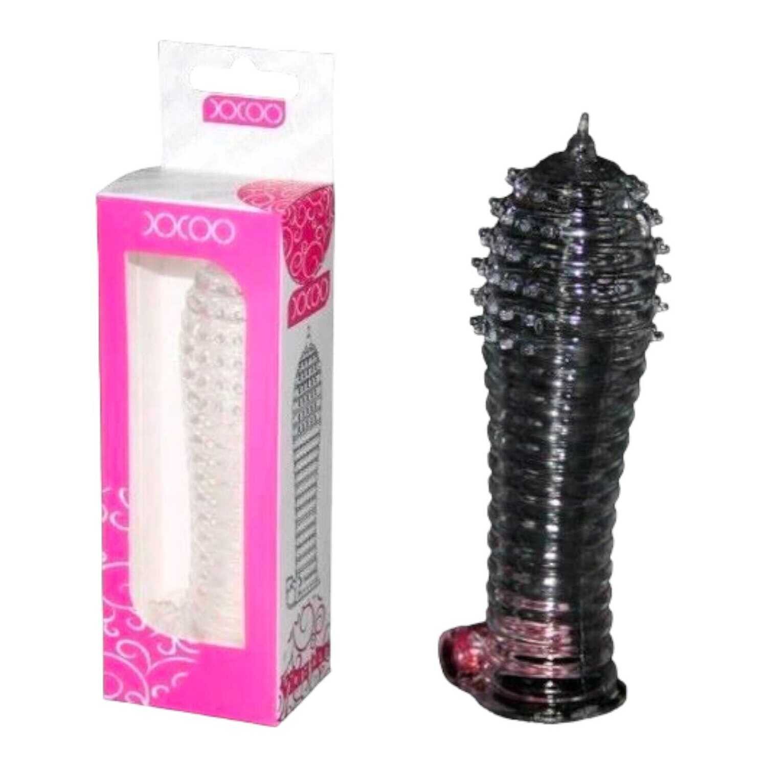 Funda Crystal con Vibrador Punta Estrillada