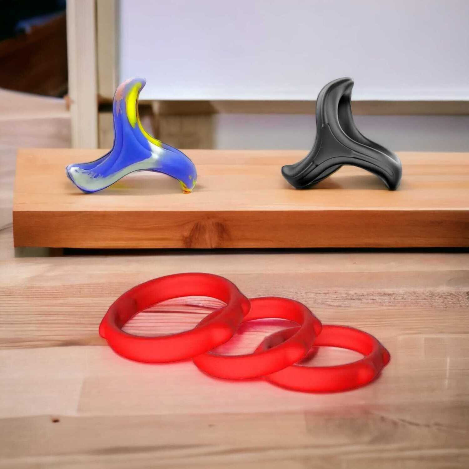 JUEGO DE ANILLOS AJUSTABLES 5 PCS