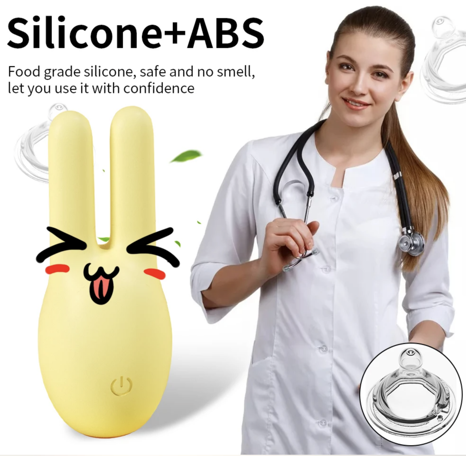 VIBRADOR PORTATIL We Love RABBIT