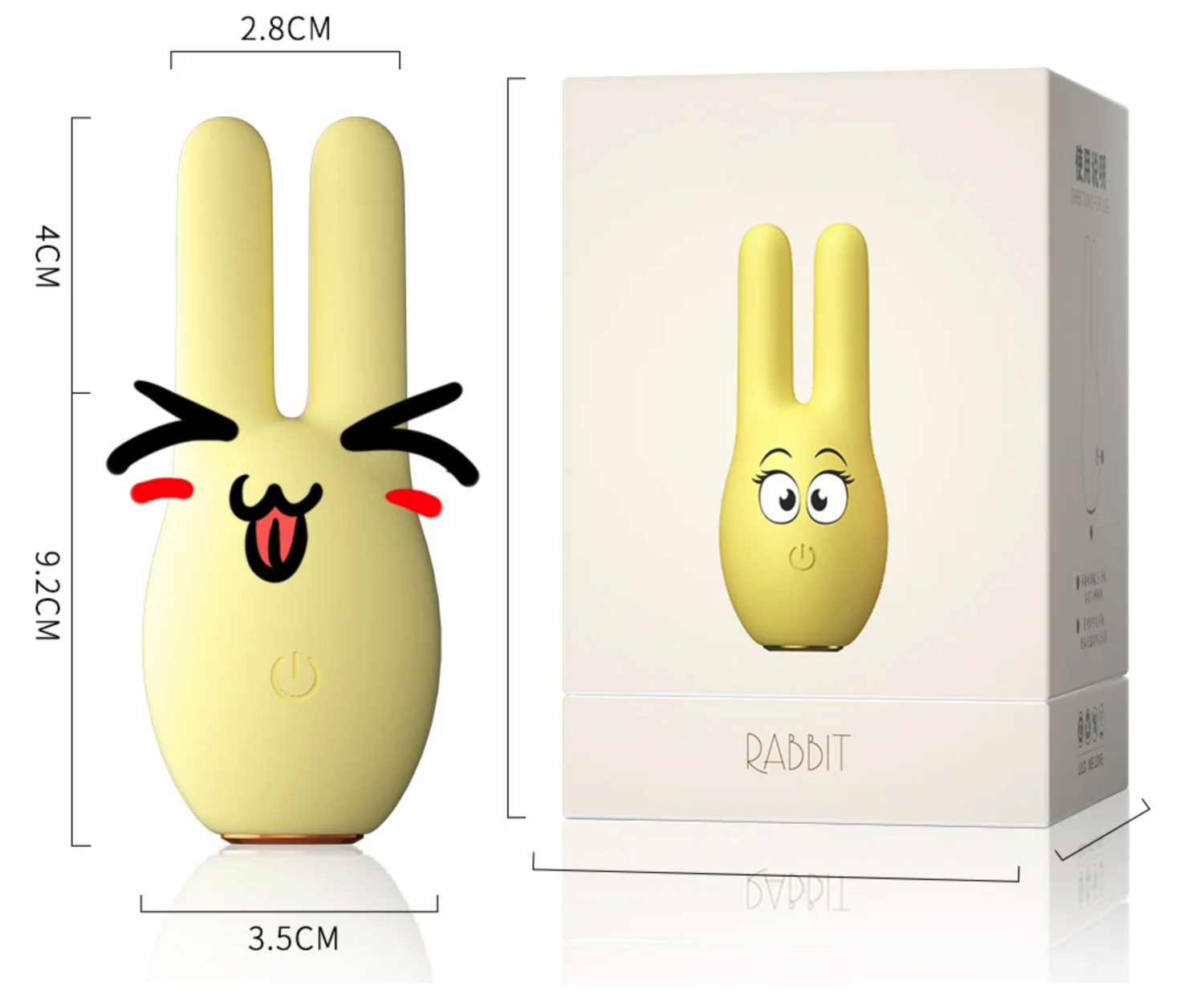 VIBRADOR PORTATIL We Love RABBIT