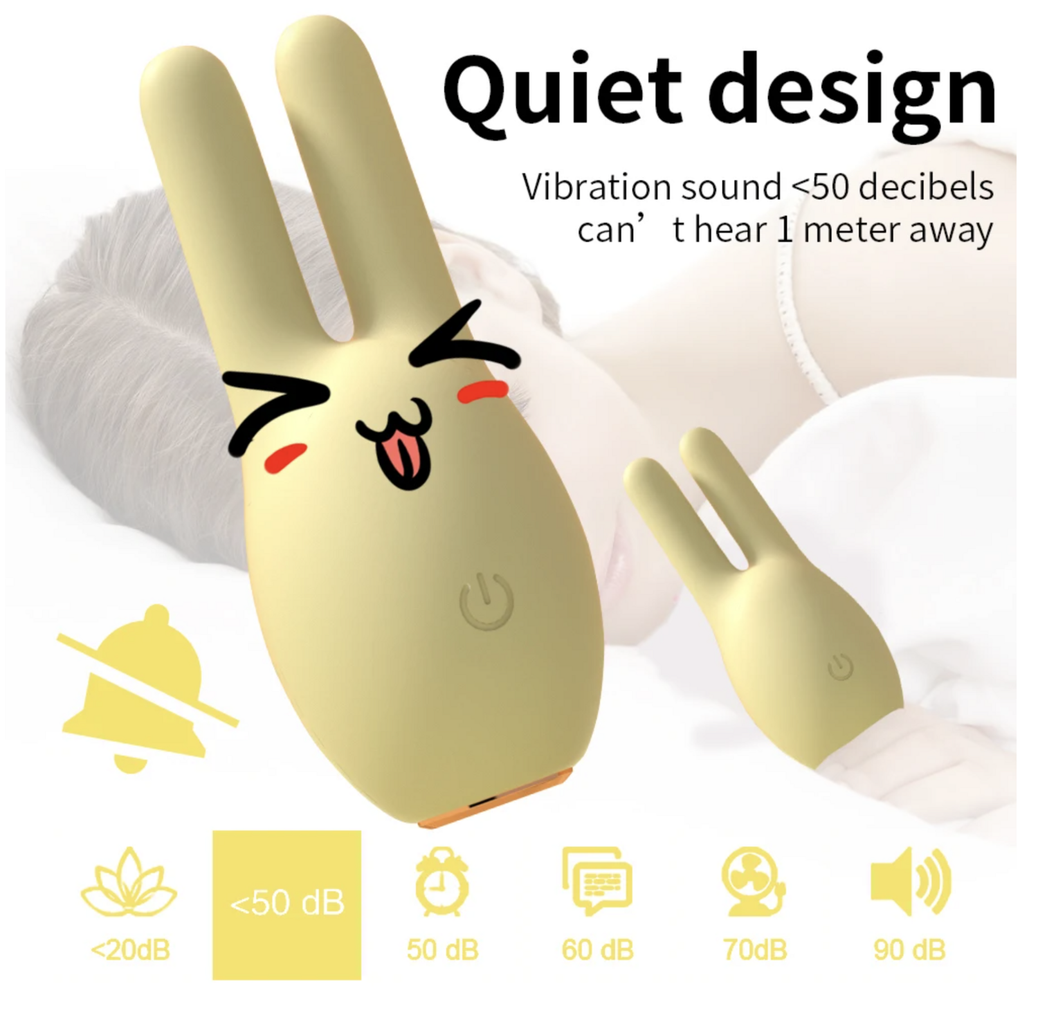 VIBRADOR PORTATIL We Love RABBIT