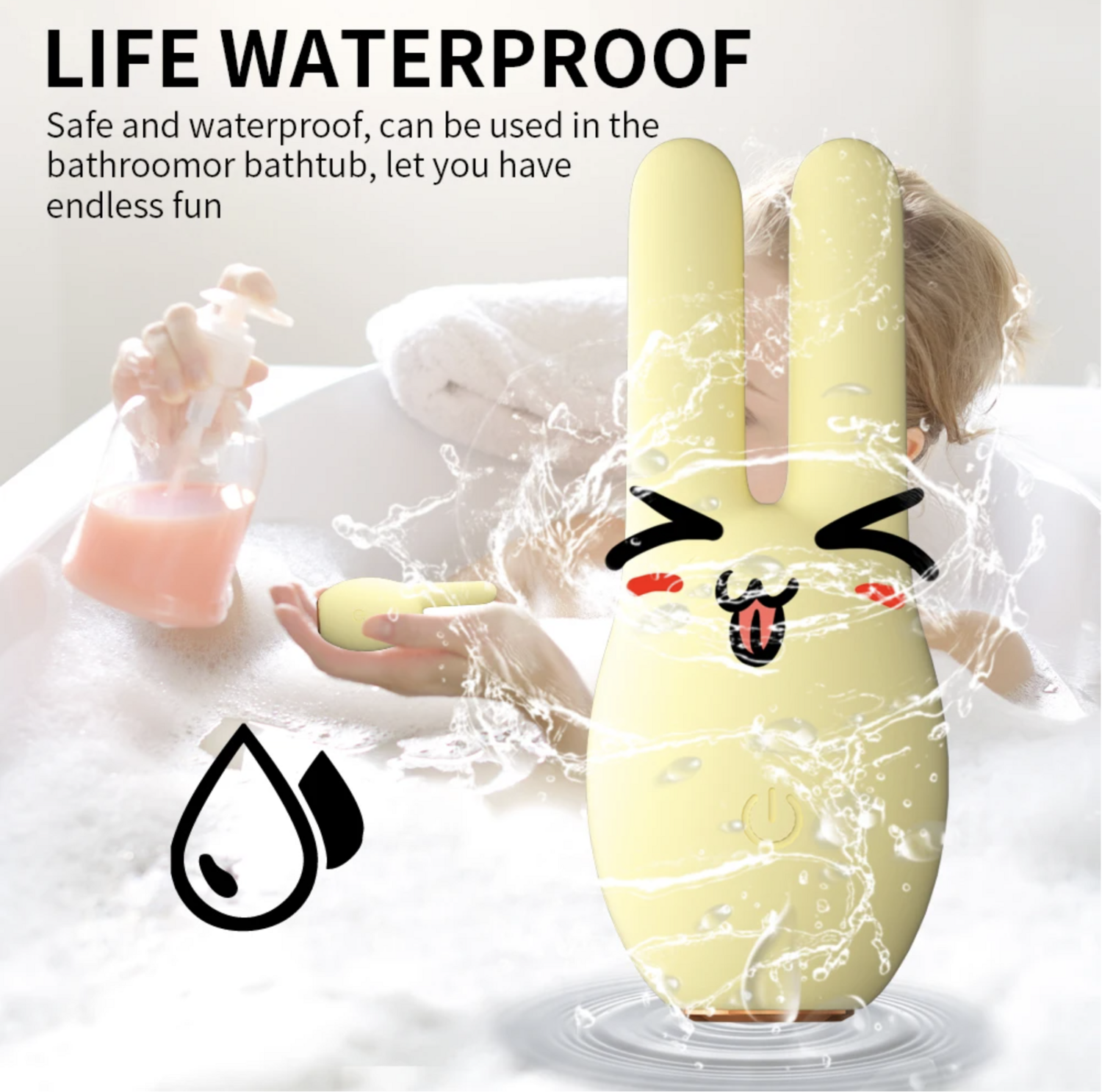 VIBRADOR PORTATIL We Love RABBIT