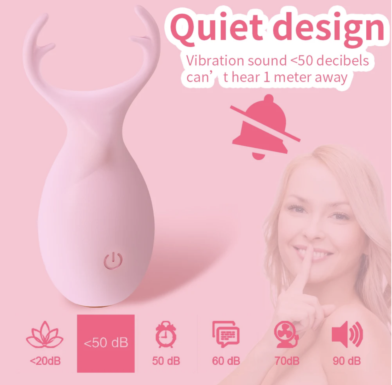 VIBRADOR PORTATIL We Love DEER (ALCE)