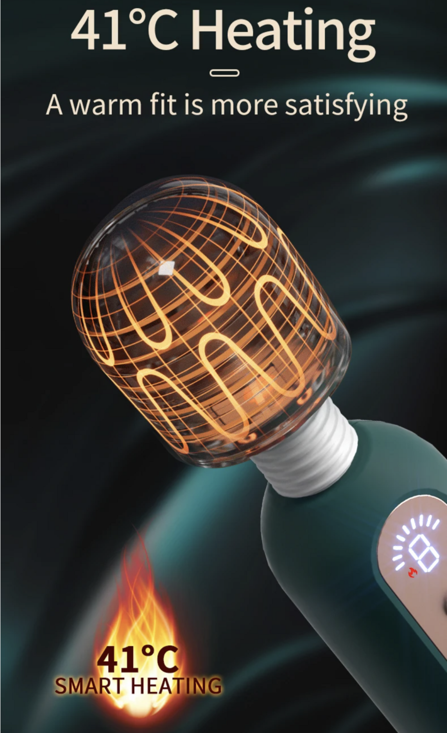 MICROFONO VIBRADOR LED CALEFACCION INTELIGENTE