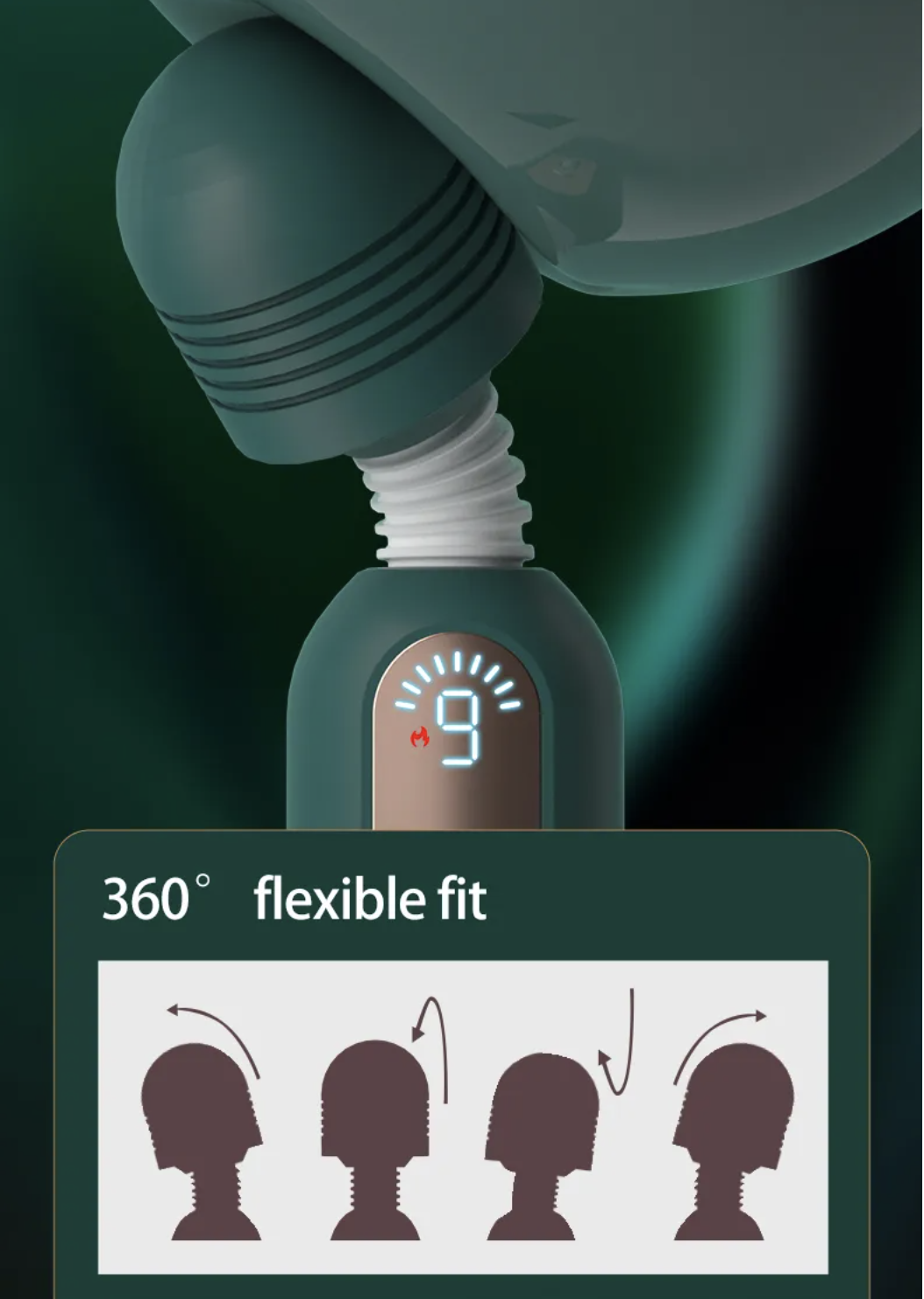 MICROFONO VIBRADOR LED CALEFACCION INTELIGENTE
