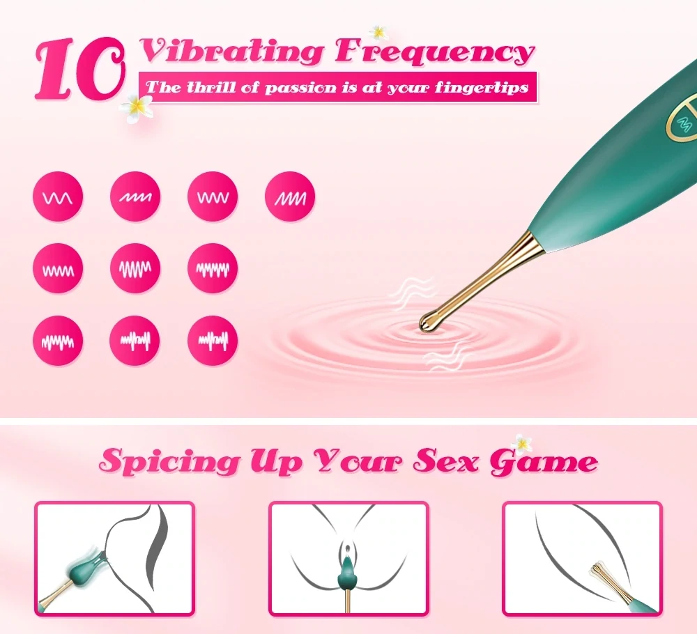Vibrador y Succionador Tipo Lápiz