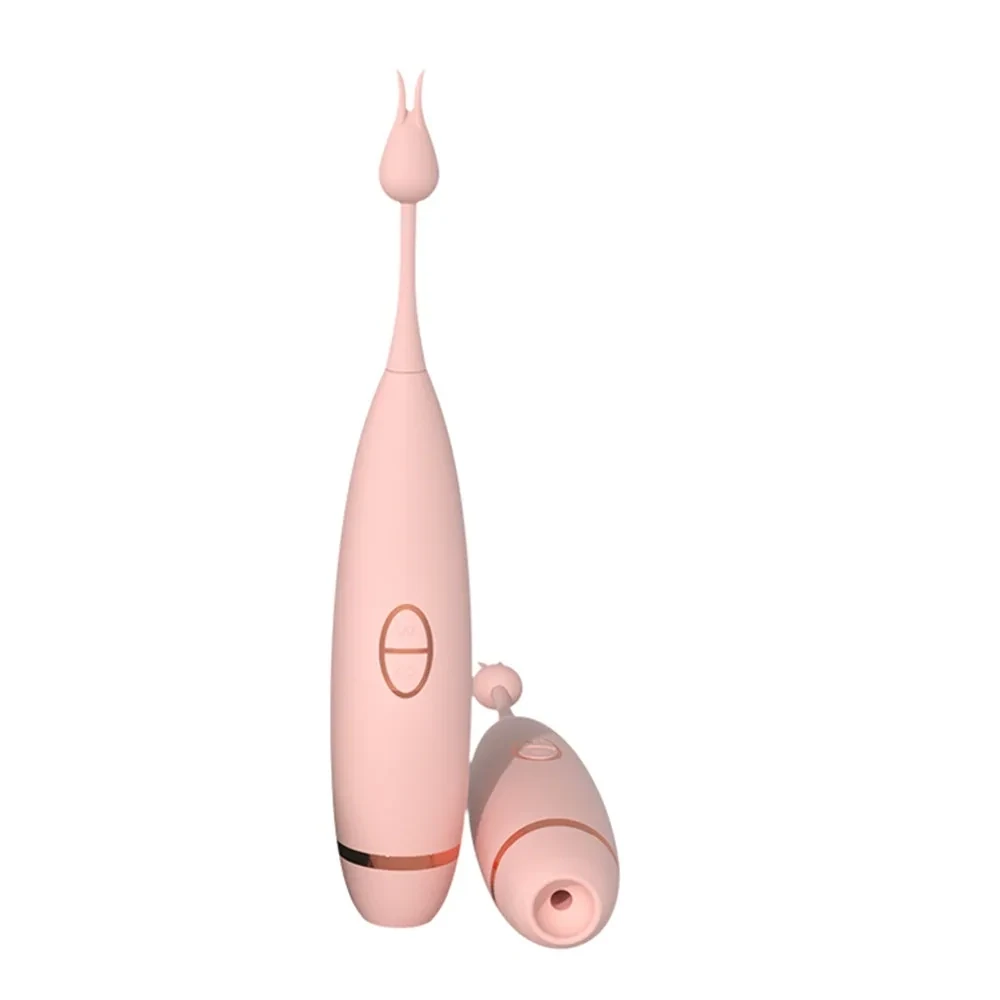 Vibrador y Succionador Tipo Lápiz