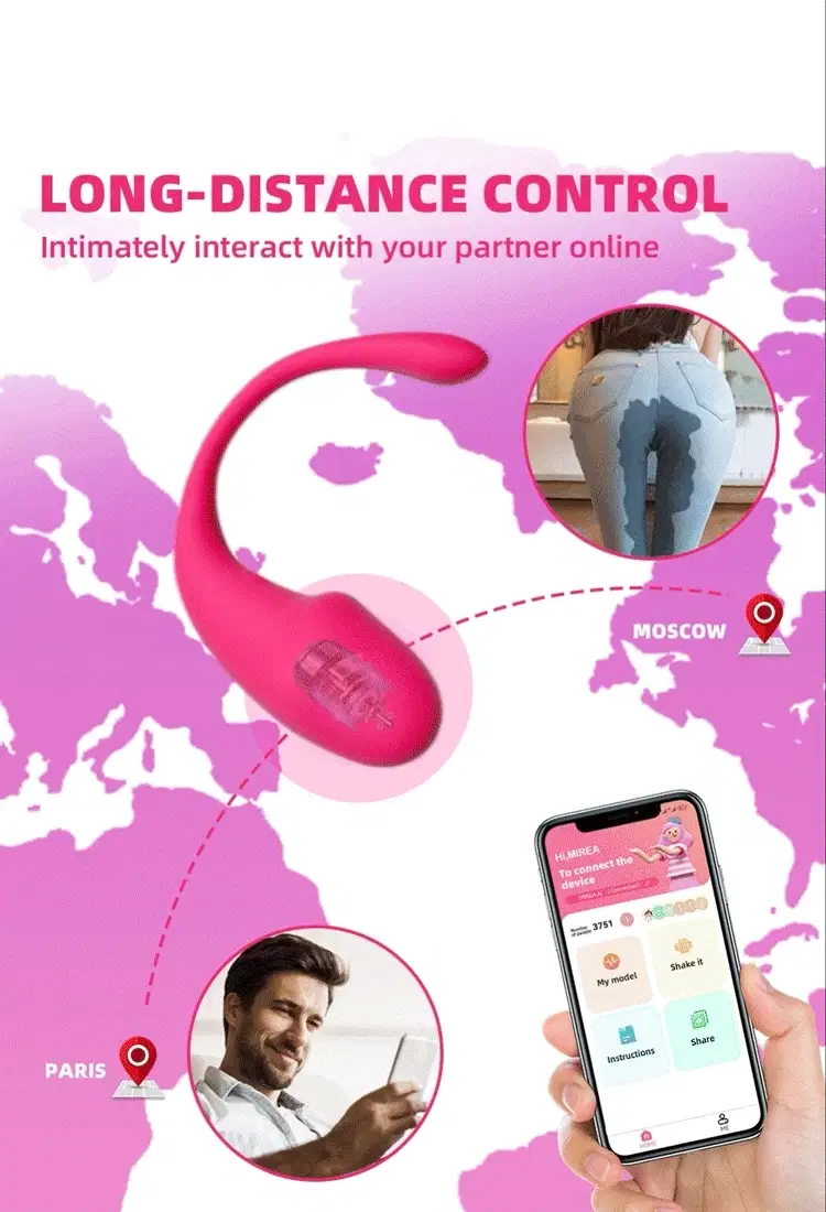 VIBRADOR INALAMBRICO CON APP