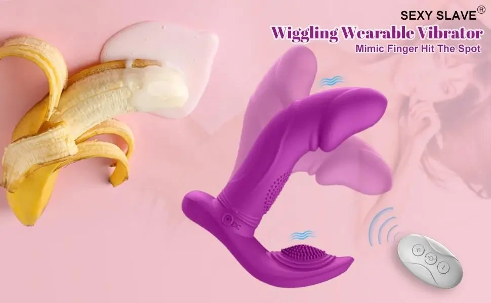 VIBRADOR PANTY con ALETEO DE DEDO CONTROL REMOTO