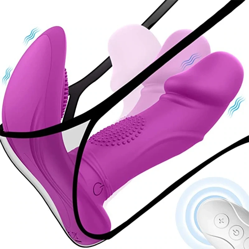 VIBRADOR PANTY con ALETEO DE DEDO CONTROL REMOTO
