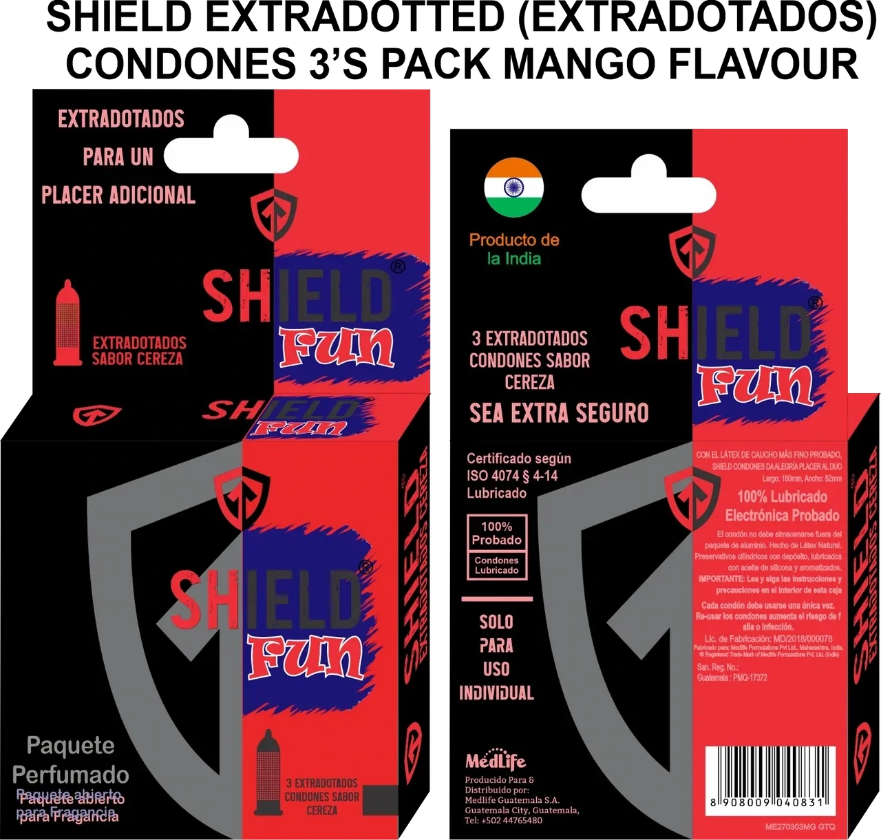 CONDONES SHIELD EXTRADOTADOS