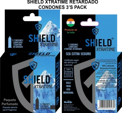 CONDONES SHIELD XTRATIME RETARDADO