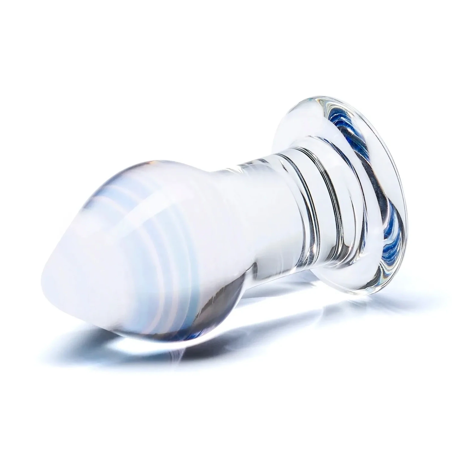 Plug de Vidrio Amatista 3.25&quot;