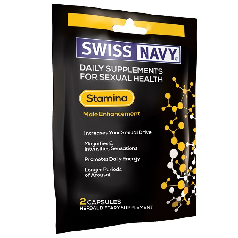 STAMINA SWISS NAVY 2 CÁPSULAS