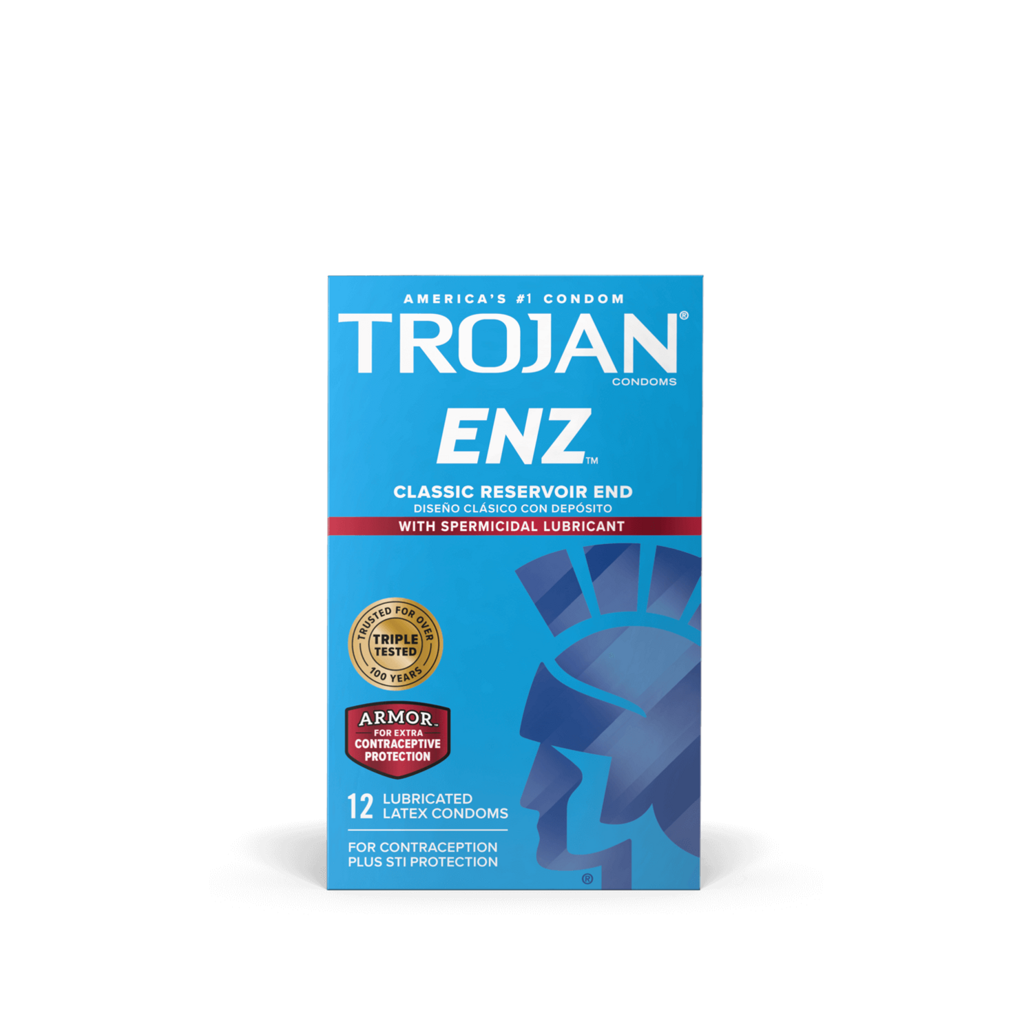 CONDONES TROJAN ESPERMICIDA ENZ ARMOR