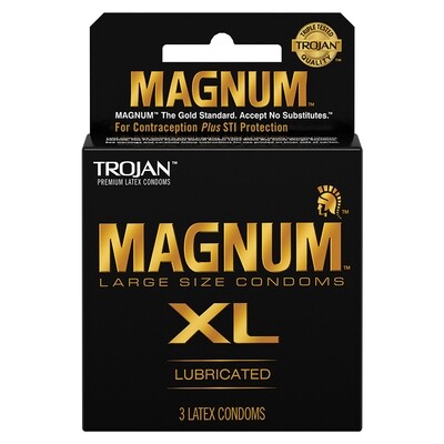 CONDONES TROJAN MAGNUM XL 3PACK