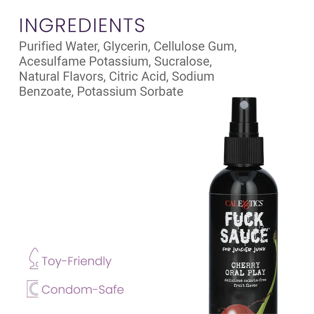 AEROSOL BUCAL FUCK SAUCE  CHERRY
