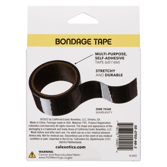 CINTA DE BONDAGE COLOR NEGRO