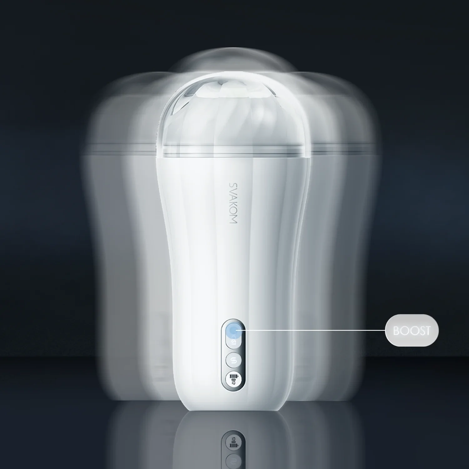 MASTURBADOR VIBRADOR POTENTE ROBIN SVAKOM